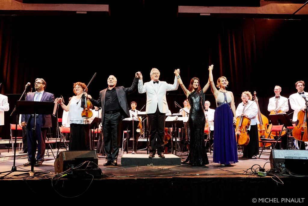 Marc Hervieux, Élaine Marcil, Robert Marien, Stéphane Laforest, Stéphanie Bédard, and Geneviève Charest