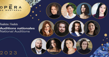 Opéra de Montréal finalists (Photo courtesy of Opéra de Montréal)