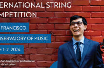 Klein International String Competition promotional poster