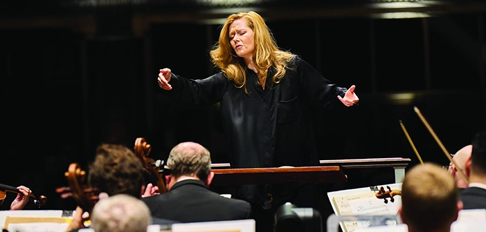 Barbara Hannigan conducts Cleveland Orchestra