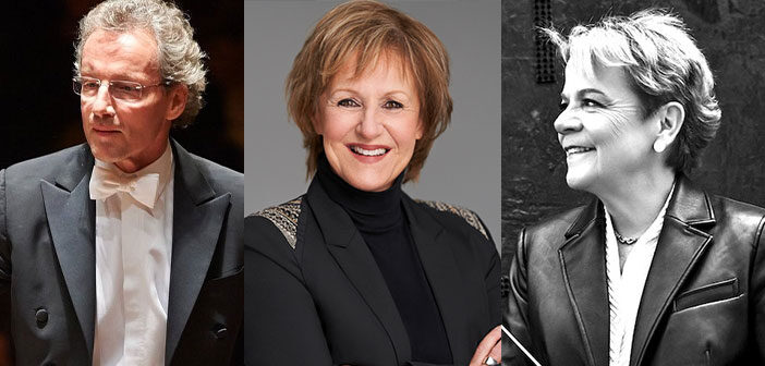 Franz Welser-Möst, Lorraine Pintal, Marin Alsop