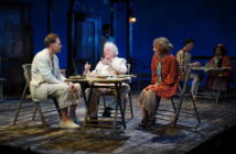 Tim Daly as Rev. Shannon, Austin Pendleton as Nonno and Jean Lichty as Hannah. Photo by Joan Marcus