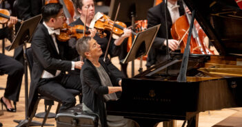 Maria João Pires and the Orchestre symphonique de Montréal, Photo by Antoine Saito