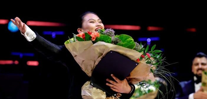 Jingjing Xu. Photo: Minna Hatinen. 2024 Mirjam Helin competition